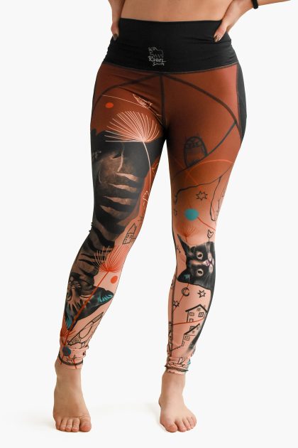 Legginsy PREMIUM - Kocie historie <em>(by Kasia Krutak)</em>