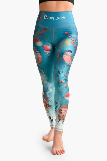 legginsy ocieplane 'Zimowe Istoty' by Neska