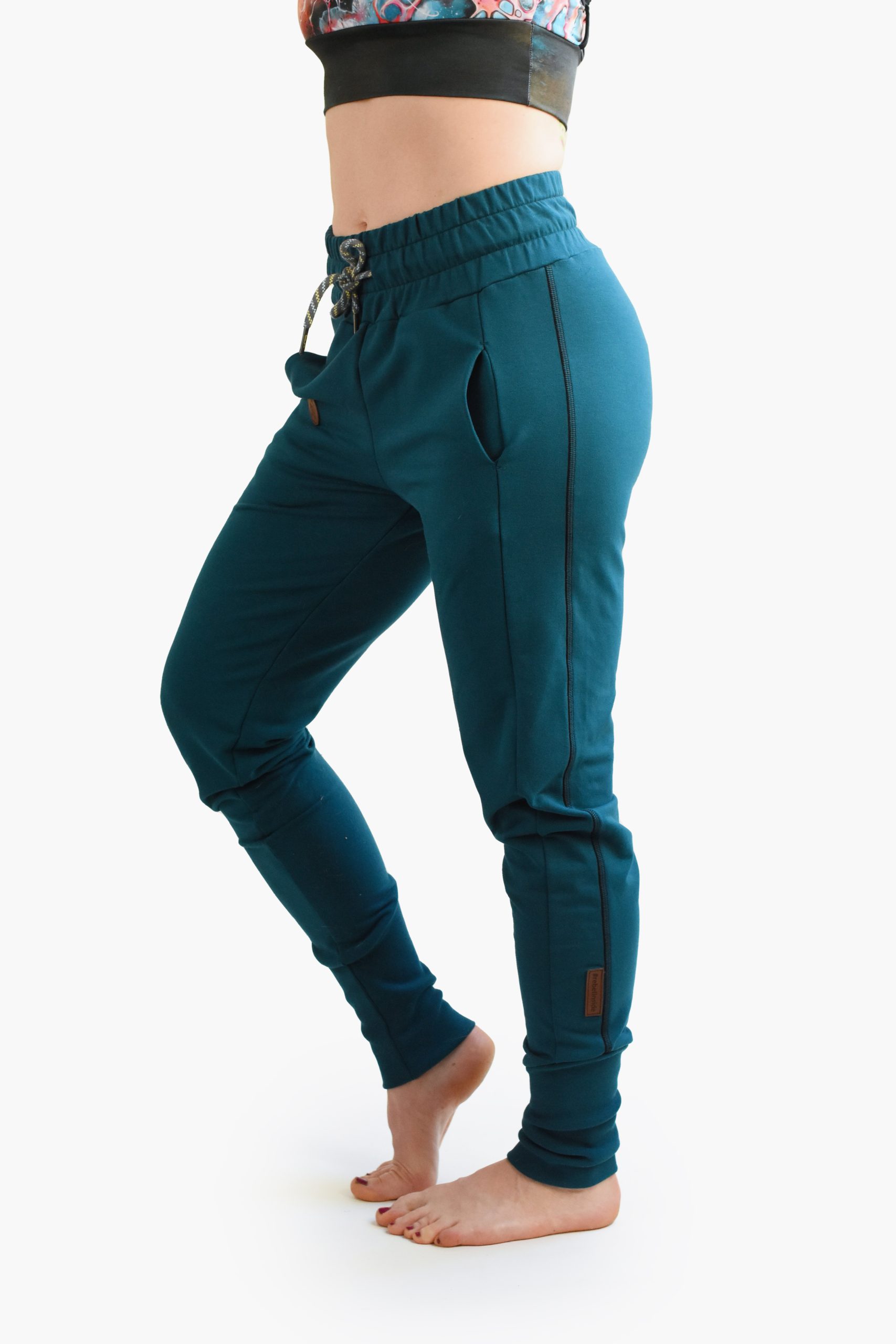 High-waisted sweatpants grey (Kopia) - Image 5
